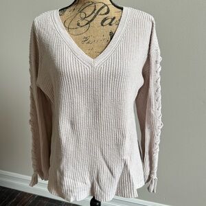 Sweater with Sleeve Design